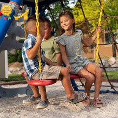 Lifetime Big Stuff Deluxe Swing Set Playset Primary
