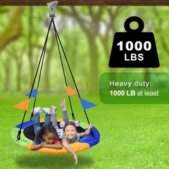 Silent Swing Hanger Heavy Duty Swing Hook Swivel Bearing Swing Mount Hardware…