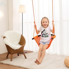 JKsmart Swing Seat for Kids Heavy Duty Rope Play Secure Children Swing Set,Pe…