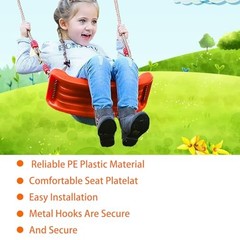 Tree Swing Seat, Swing Set Accessories for Kids Outdoor & Indoor Playground,