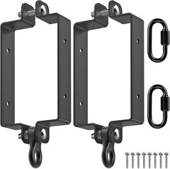 Heavy Duty Swing Hangers, 800lb Capacity Swing Set Accessories for 4×6 Wood B…