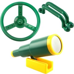 4 Pcs Kids Playground Accessories Playhouse Safety Handle Swingset Steering W…
