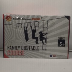 Family Obstacle Course Slack line And Hanging Features: Ages 5+, By Gentle Booms