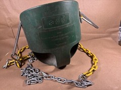High Back Full Bucket Toddler Swing with Heavy Duty Chains Included 2-5 Yrs Old
