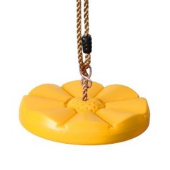 Heavy Duty Plastic Disc Tree Swing With PE Rope For Kids Children Outdoor P ADVO