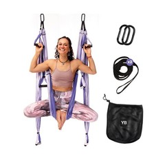 Yoga Trapeze Swing Set for Home & Outdoor | Easy Setup for Strength, Balance …