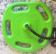 Swurfer Disco 3-in-1 Outdoor Swing to Sit, Stand, and Climb for Ages 4+ OPEN BOX
