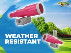 SWING SET STUFF INC. MONOCULAR TELESCOPE (PINK) fort attachment wooden fun 0289
