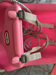 Little Tikes 2-in-1 Snug Secure High Back Swing Magenta Toddler