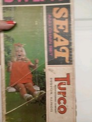 Rare Vintage Turco Swing Seat & Chain Set Original Box Unused Read Look