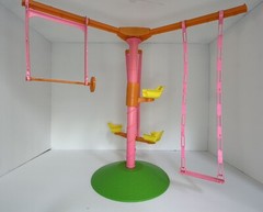 Rare Vintage Mattel Barbie: 1972 Skipper And Her “Swing-A-Rounder Gym”