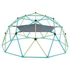 Uimoso 10FT Geometric Dome Climber with Swing and Hammock for Outdoor Play