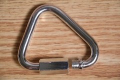 Hapfan Ninja Warrior Obstacle Course – 1x Replacement Triangle Carabiner Clip