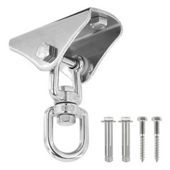 Heavy Duty Swing Hangers for Wooden Sets 2000 LB Capacity 360 Swivel Stainles…