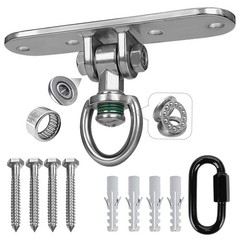 Swing Hanger Ceiling Mount Heavy Duty Anti-Rust with 180° & 360° Bearings Pun…