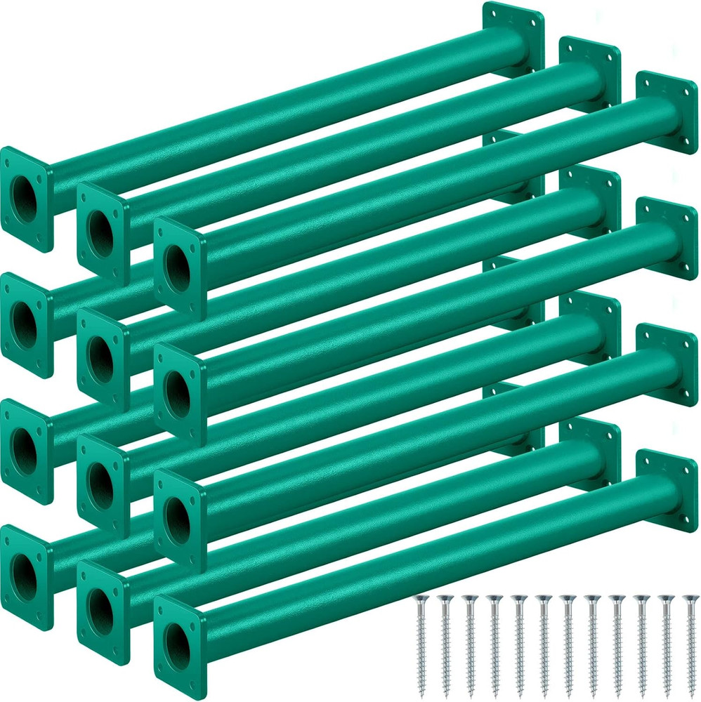 12 Pack Monkey Bars Swing Set Accessories Rods Playset Ladder Rungs Hardware Kit