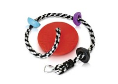 6′ Multicolor Nontoxic PE 250 lbs Climbing Rope Swing Reinforced Disc Seat
