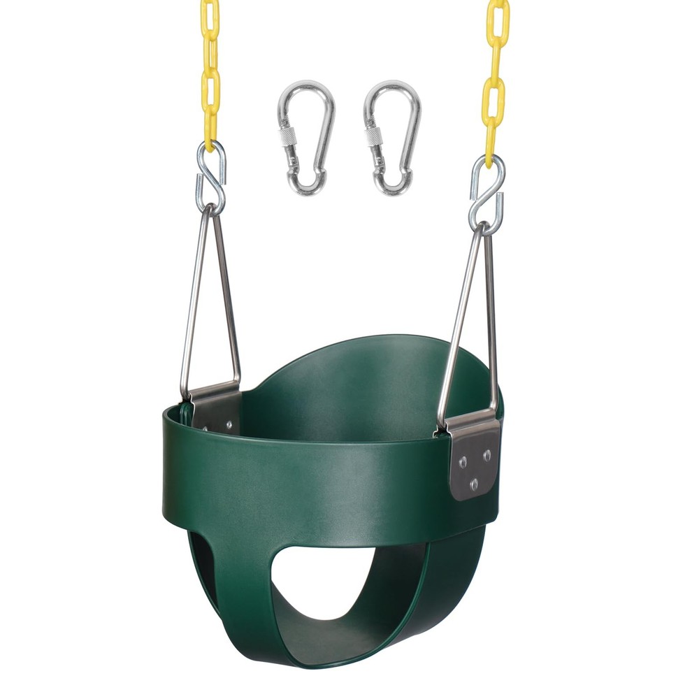 Toddler Swing – High Back Full Bucket Seat for Ages 1-3, 330lb Capacity, Baby…