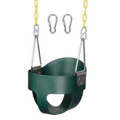 Toddler Swing – High Back Full Bucket Seat for Ages 1-3, 330lb Capacity, Baby…