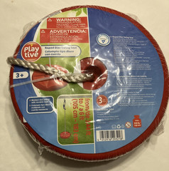 New Playtive Rope Disc Swing Seat Red 3+