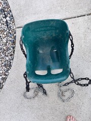 Playstar Commercial Outdoor Swing PlayStar #7534, High Back Seat, 155 lb