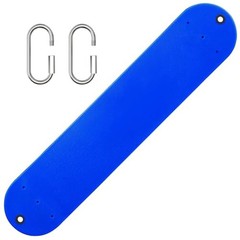 Swing Seat Replacement, Soft EVA Swing Seat with 2 PCS Locking Buckles, Blue