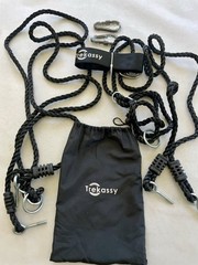 Trekassy 6ft Tree Swing Hanging Kit, Includes Ropes, Strap with Carabiners