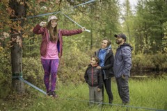 50Ft Ergo Slackline Kit With Rachet For Safety And Strength – Tiny Big Adventure