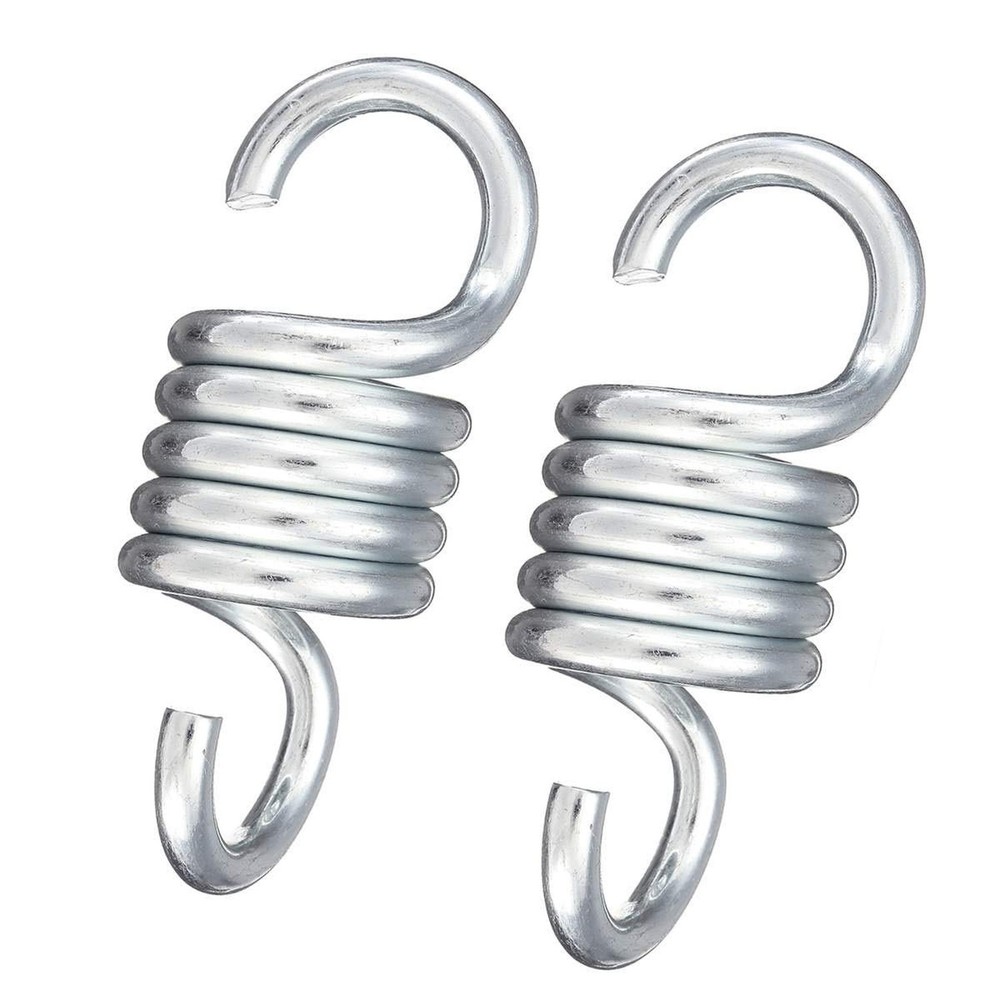 Hammock Chair Spring Heavy Duty Capacity for Hanging Porch Swing 2pcs 300kg S…