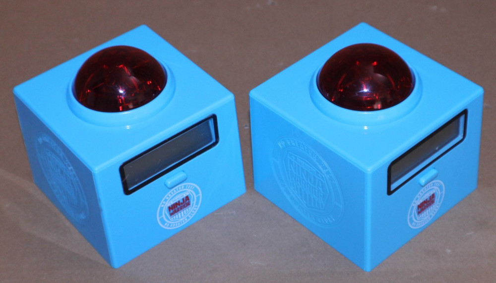 NOT WORKING, For PARTS or REPAIR / Lot of 2 American Ninja Warrior Timer Buzzer