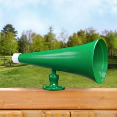 Gorilla Playsets Green Megaphone For Swing Sets Heavy Duty Outdoor Use