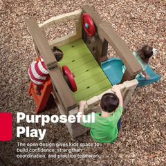 Woodland Climber II Kids Playset, Ages 2 –6 Years Old, Toddler Slide and Climbin