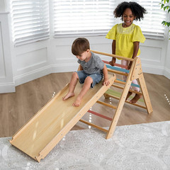 Hazel 5-in-1 Indoor Climbing Gym – Montessori Set for Kids 18Mo to 7Yr
