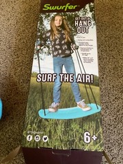 New, SWURFER KICK STAND UP SURFING TREE SWING. Opened box. Complet UP TO 150 LBS