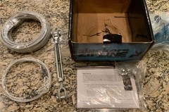 Slackers Zipline 70’ Hawk Series Kit Flyer Trolley Hardware 200 Lbs New Open Box