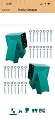 VEVOR 1-2-3 A-Frame 2 Brackets for Swing Set with All Mounting Hardware