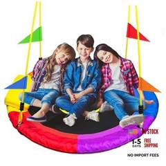 40 Inch Tree Swing for Kids Outdoor，Spider Web Tree Swing,850Lb New 6 Colors