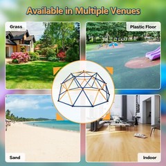 Toddler Climbing Frame Sport Play Kids Jungle Gym Dome Outdoor Activity Center