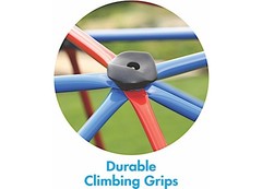 Lifetime 101301 Kids Metal Dome Climber (Red And Blue)