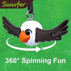 Ninja-Twister Swing Spins Set: Slackline Attachments – 360° Handle Twist-Spin Fl