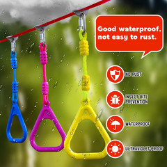 Ninja Warrior Obstacle Course for Kids-Playground Fitness Equipment Ninja Slackl