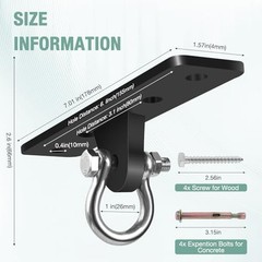 Heavy Bag Hangers Brackets, Heavy Duty Swing Hangers, Swing Set Accessorie for I