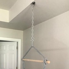 4 Pack Heavy Duty Swing Hangers Set – 1000 lbs Capacity, 360° Rotating Stainless