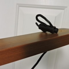 GoSports Hook 21 Wall Mount Ring Swing Game – Brown