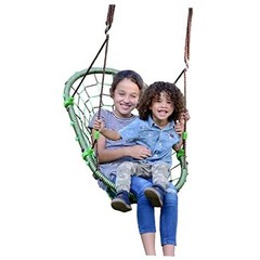 Saucer Tree Swing for Kids – Swing Sets for Backyard, Kids Outdoor Woval Web