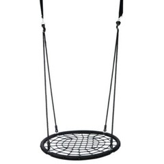 48″ Large Spider Web Tree Swing Set+All-Steel A-Frame Swing Frame Combo for Kids