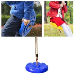 Heavy Duty Plastic Disc Tree Swing With PE Rope For Kids Children Outdoor P OXPN