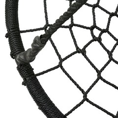 40″ Spider Web Tree Net Swing Safe Nylon Rope Max 600 LBs Play Outside Yard