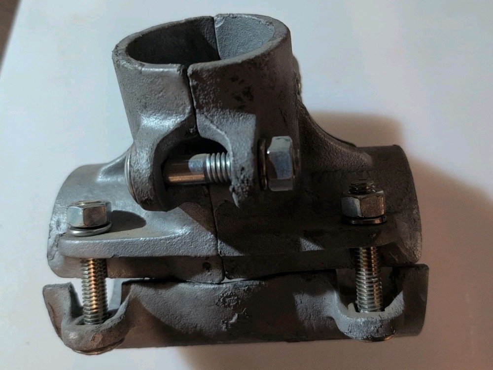 GameTime Galvanized 3 1/2″ Swing Set Pipe Bracket 1362 & 1362 Assembly – NOS