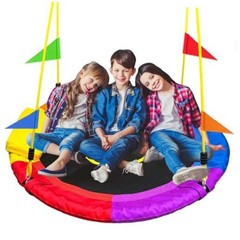 40 Inch Tree Swing for Kids Outdoor，Spider Web Tree Swing,850Lb New 6 Colors